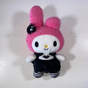 My Melody Halloween Plush Doll Sanrio Black Dress‎ Bat Striped Legs Toy